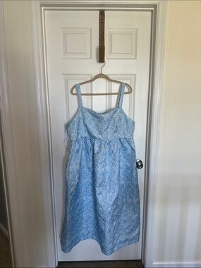 Light Blue Floral Sundress